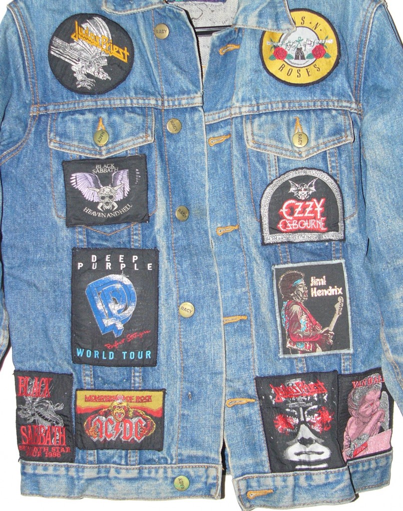 Home of Metal | denim jacket with patches