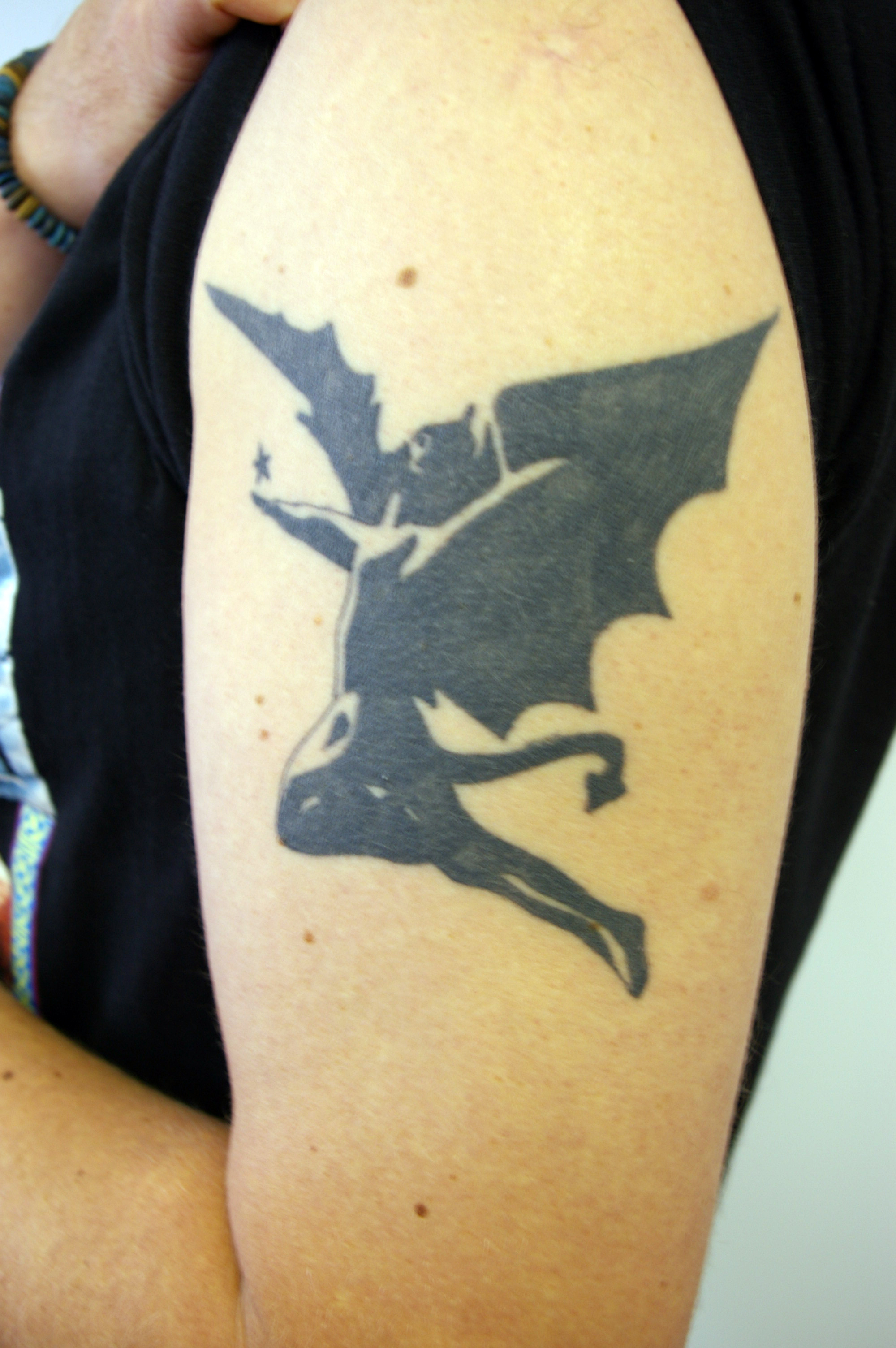Black Sabbath tattoo.